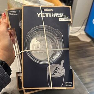 YETI Clear Rambler Straw Lid for 30 oz Tumbler - *** NEW***